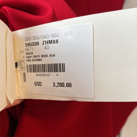 Fire Red GUCCI Dress - Picture 13 of 15